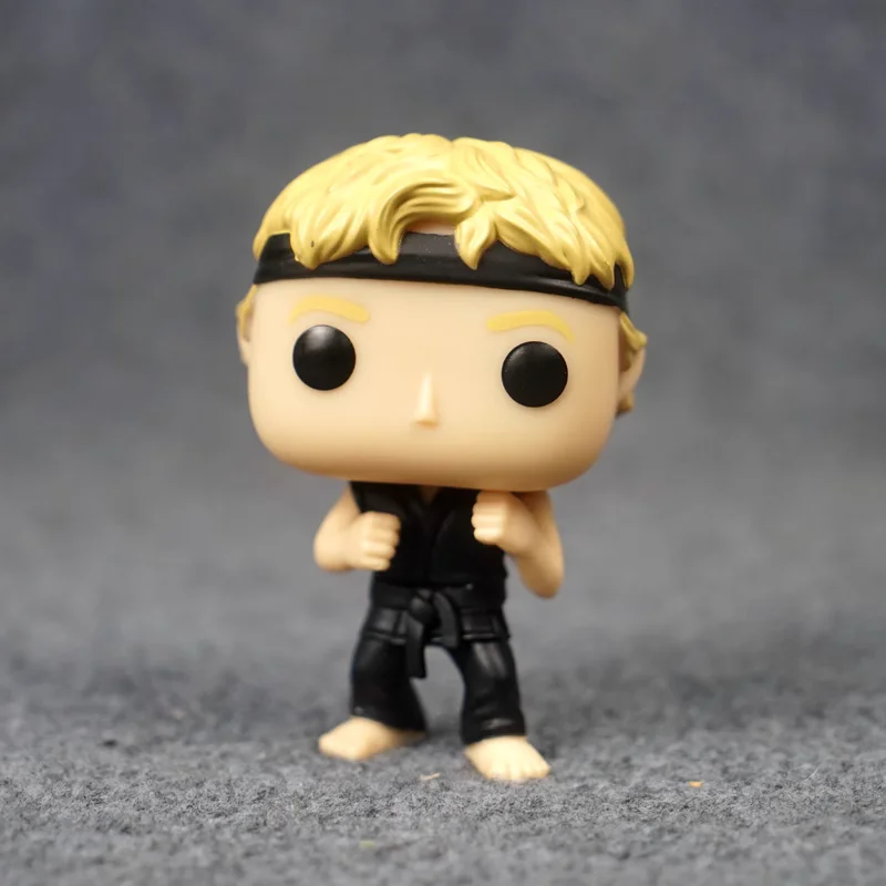 10cm cartoon The Karate Kid action figure doll hard PVC kids collection Daniel LaRusso model toy