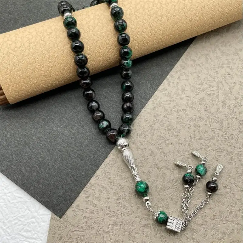 31BF Elegant Handcrafted Glass Bead Strand for Spiritual Practice and Daily Wear