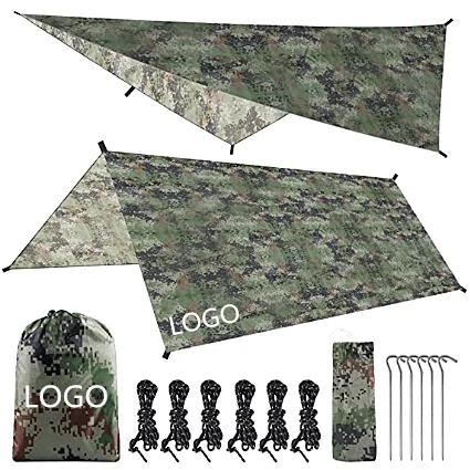 outdoor camping portable sunshade shelter rain fly tarp 2020 New tarp tent tarp camping good quality