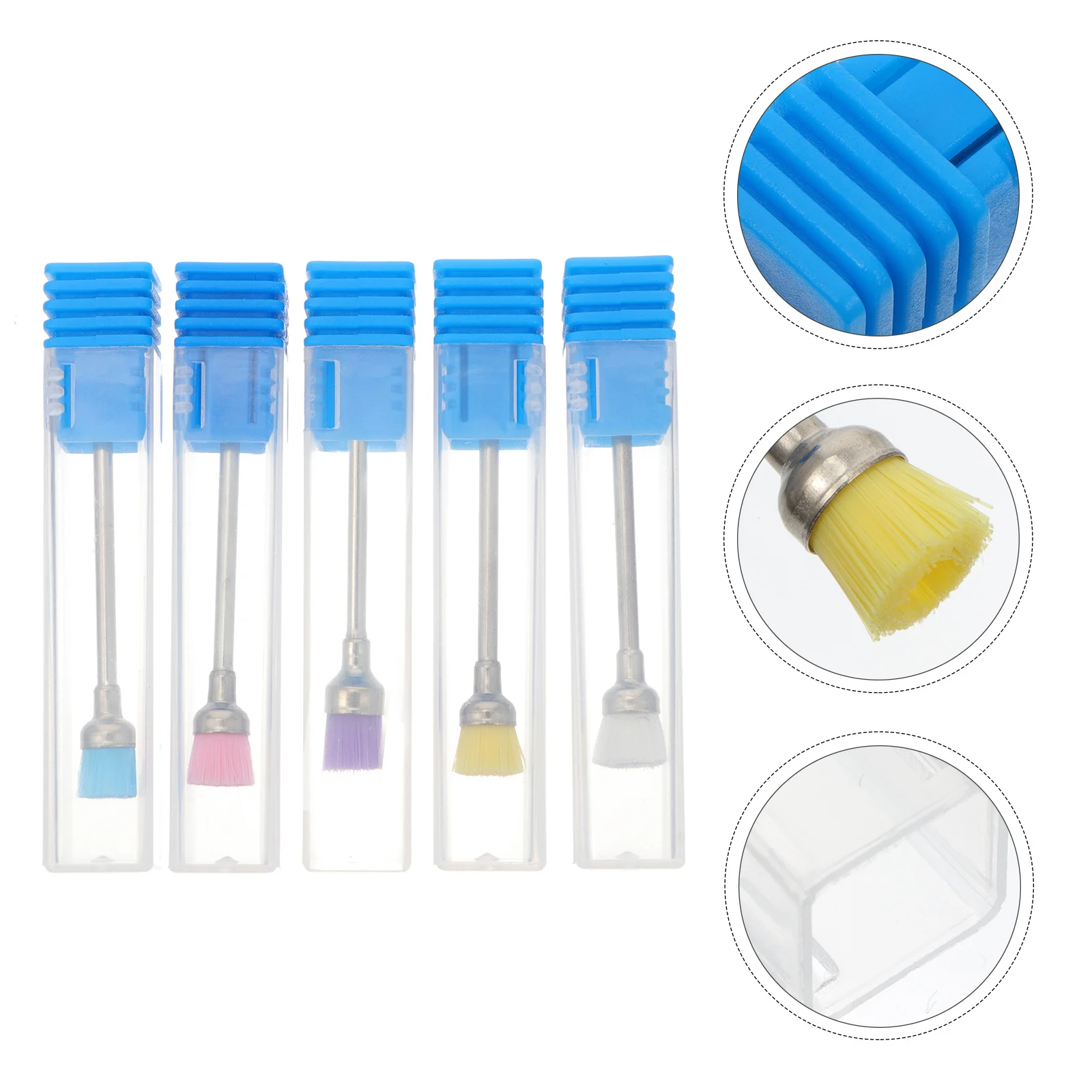 

5pcs Dust Reusable Fine Grain For Nail Art Tools Drill Machine Manicure Tools Nail Art Cleaning Kit Dust Remover