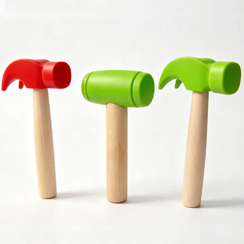 Kids Toy Mallet Hammer Simulation Maintenance Tools Pretend Play Educational Gift for Girls Boys School Birthday Party Favors