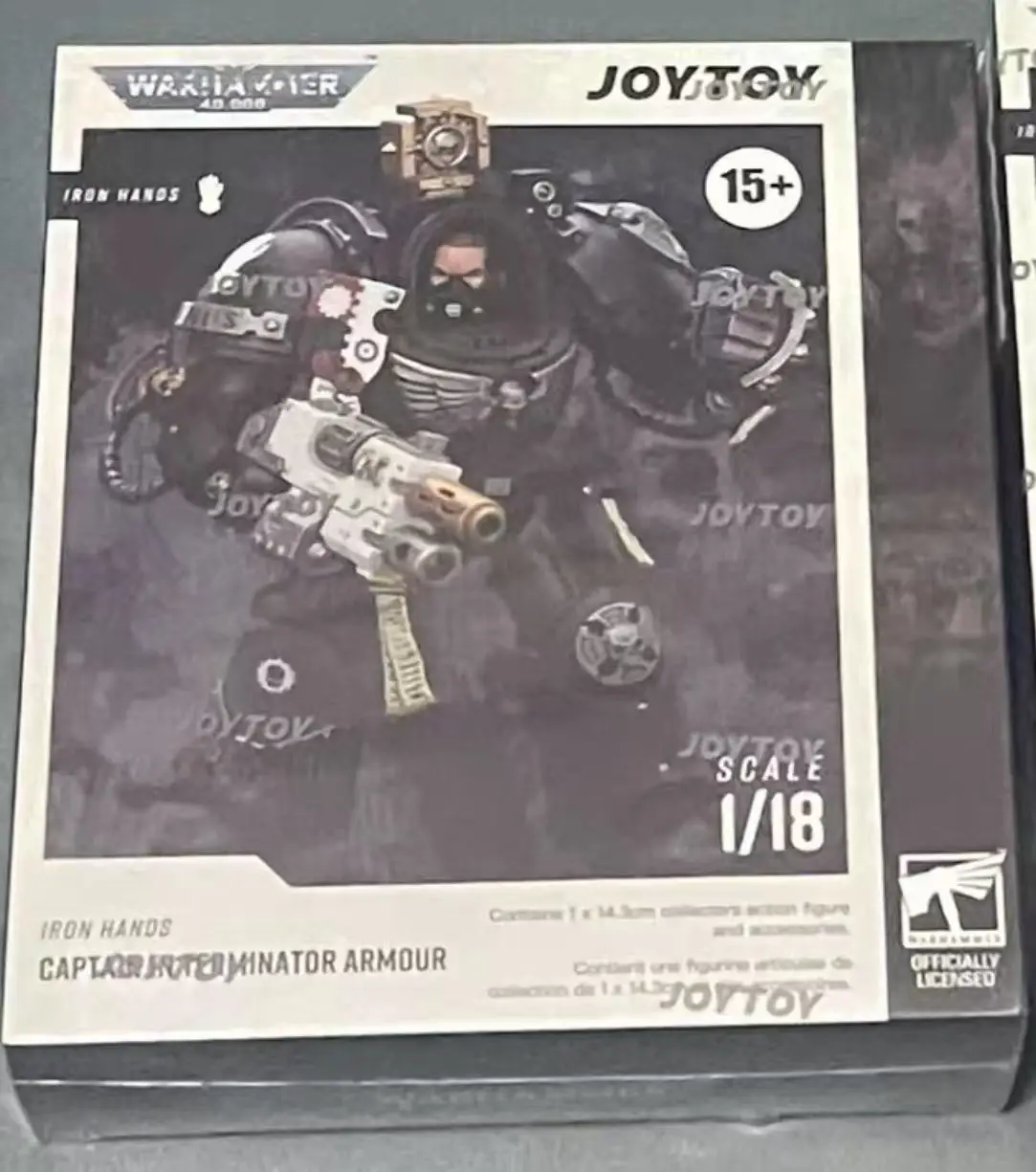 

【JOYTOY】1/18 Фигурка Warhammer 40K Lron HandsCaptain in Terminator Armour Soldiers Collect Toys