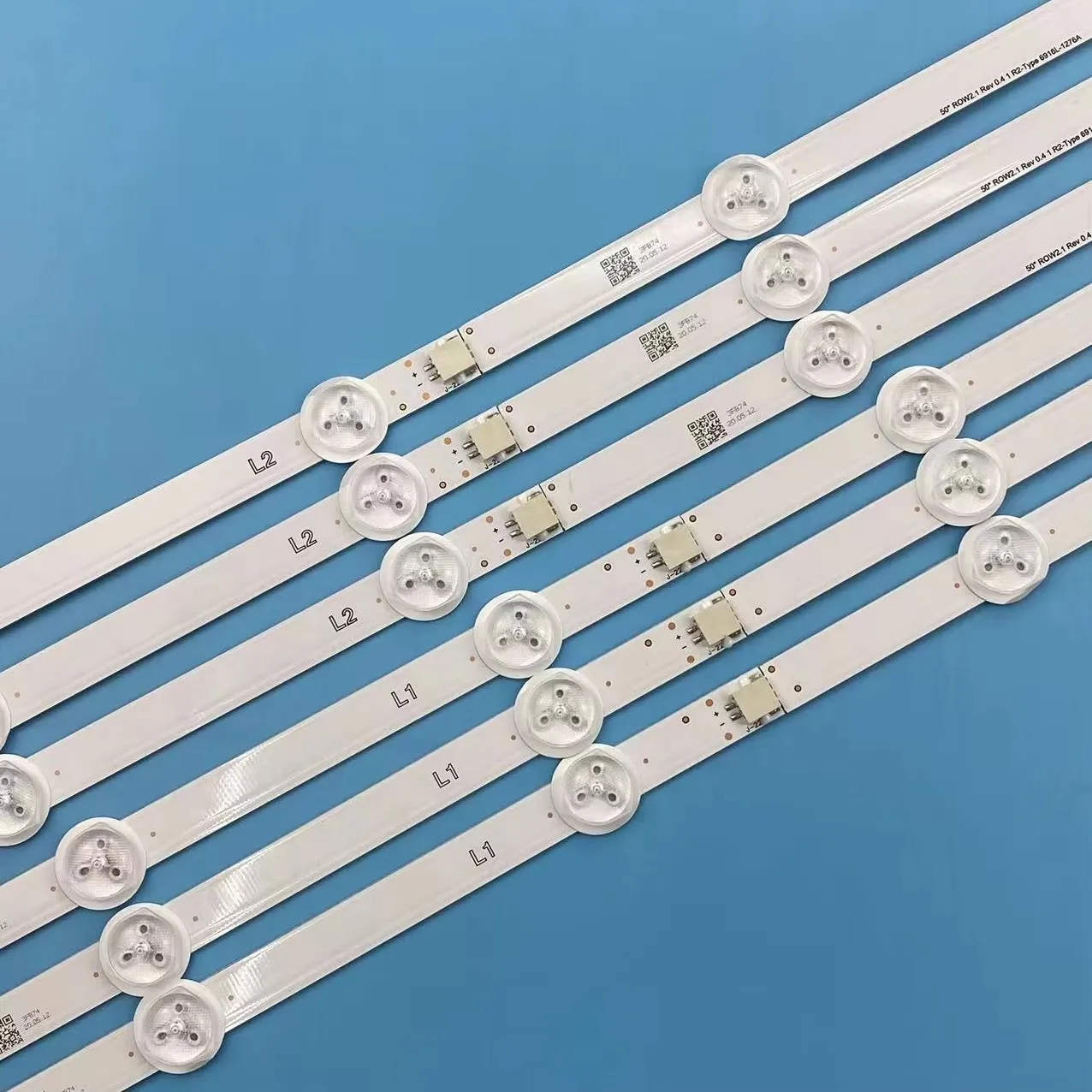 120PCS/10set LED Backlight Strip For LG 50" AGF78180301 AGF78240901 6637L-0021A 50LN575 50LN578 50LN570 50LA620 50LA613 50L2333D