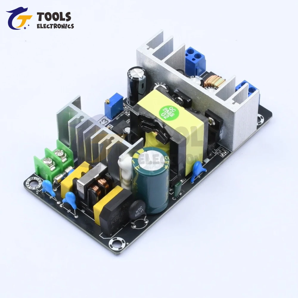 

180W High-Power Industrial Switching Power Supply Module Dual-Output Adjustable 24V 12V 5V AC-DC Step Down Buck Converter