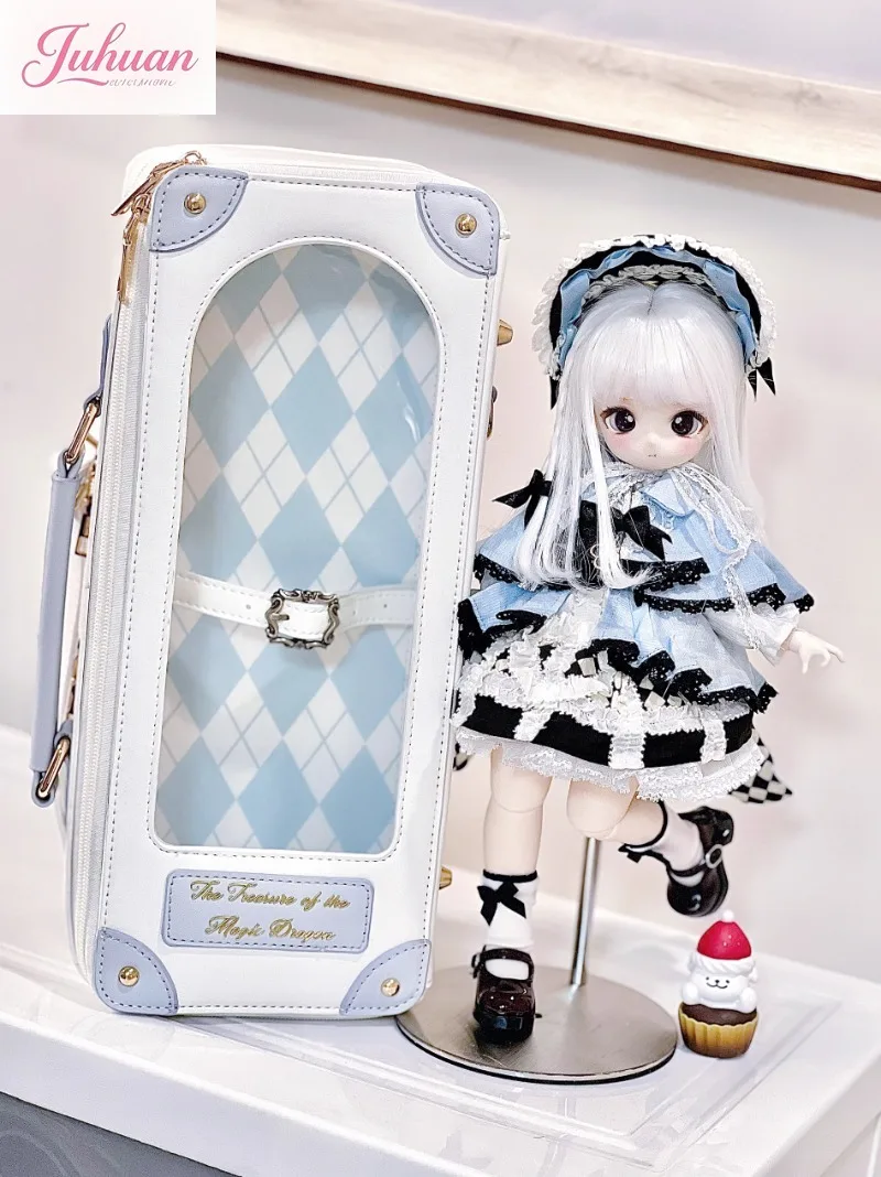 Japanese Original Crossbady Mochilas Large Capacity Square Mochilas Mujer Multi-function Bag Personality Bags for Women Backpack