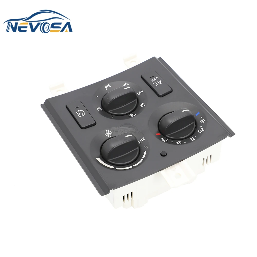 NEVOSA 21318121 For Volvo FH AC Control Panel Switch with Temperature Sensor Air Cond Control Unit Heater Car Combined Switches