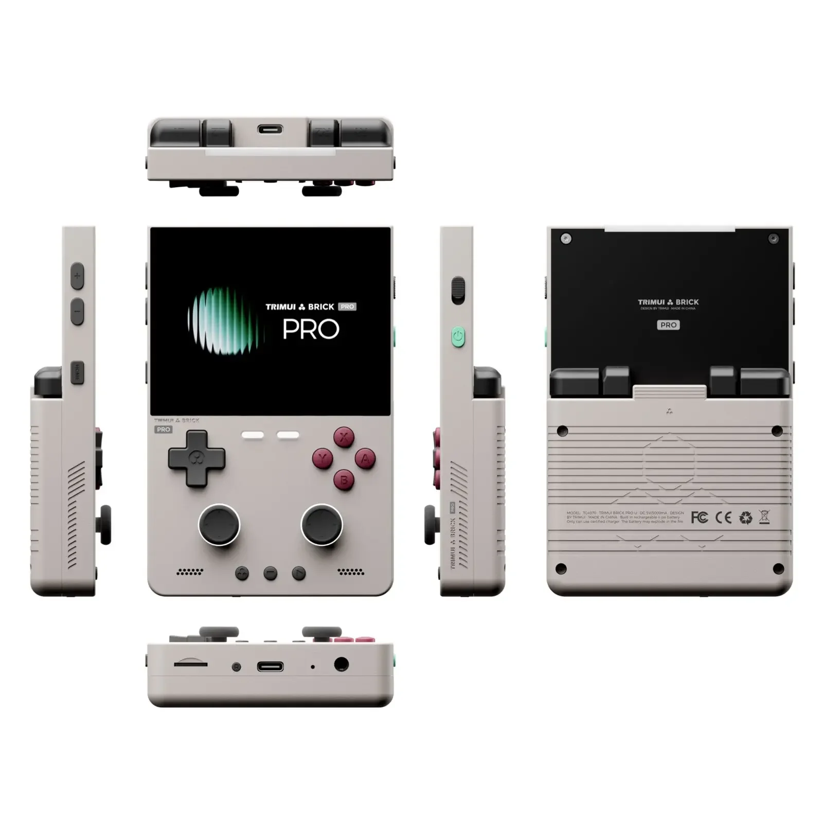 TRIMUI BRICK PRO Open-Source-Linux Tragbare Spielekonsole 3,95 Zoll 1024x768 IPS Trimui Retro-Videospielkonsole Geschenk 5000mAh – Detail 12