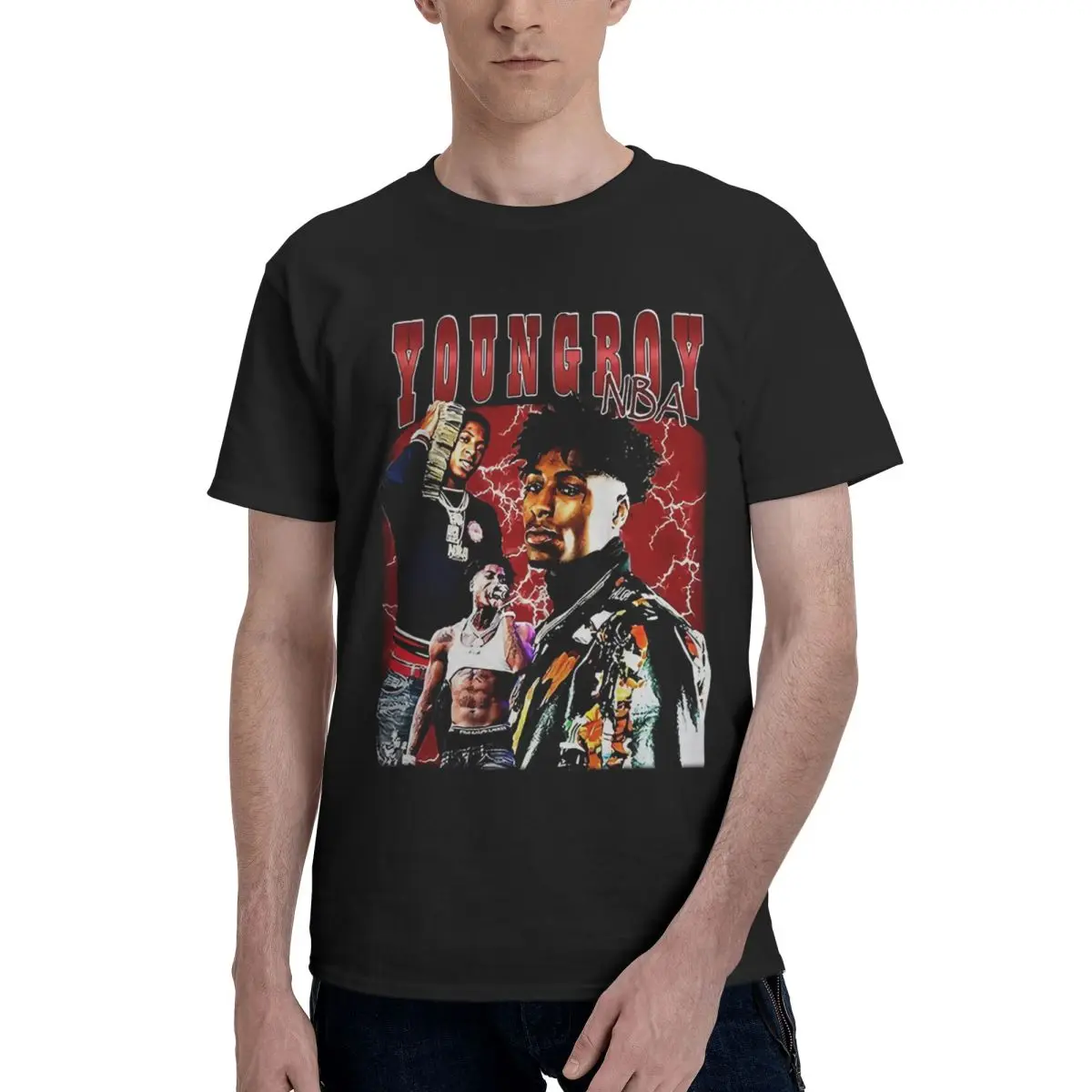 

YoungBoy 2 100% Cotton Casual Breathable Confortable Men Top New Gifts And T-Shirts Funny Gifts
