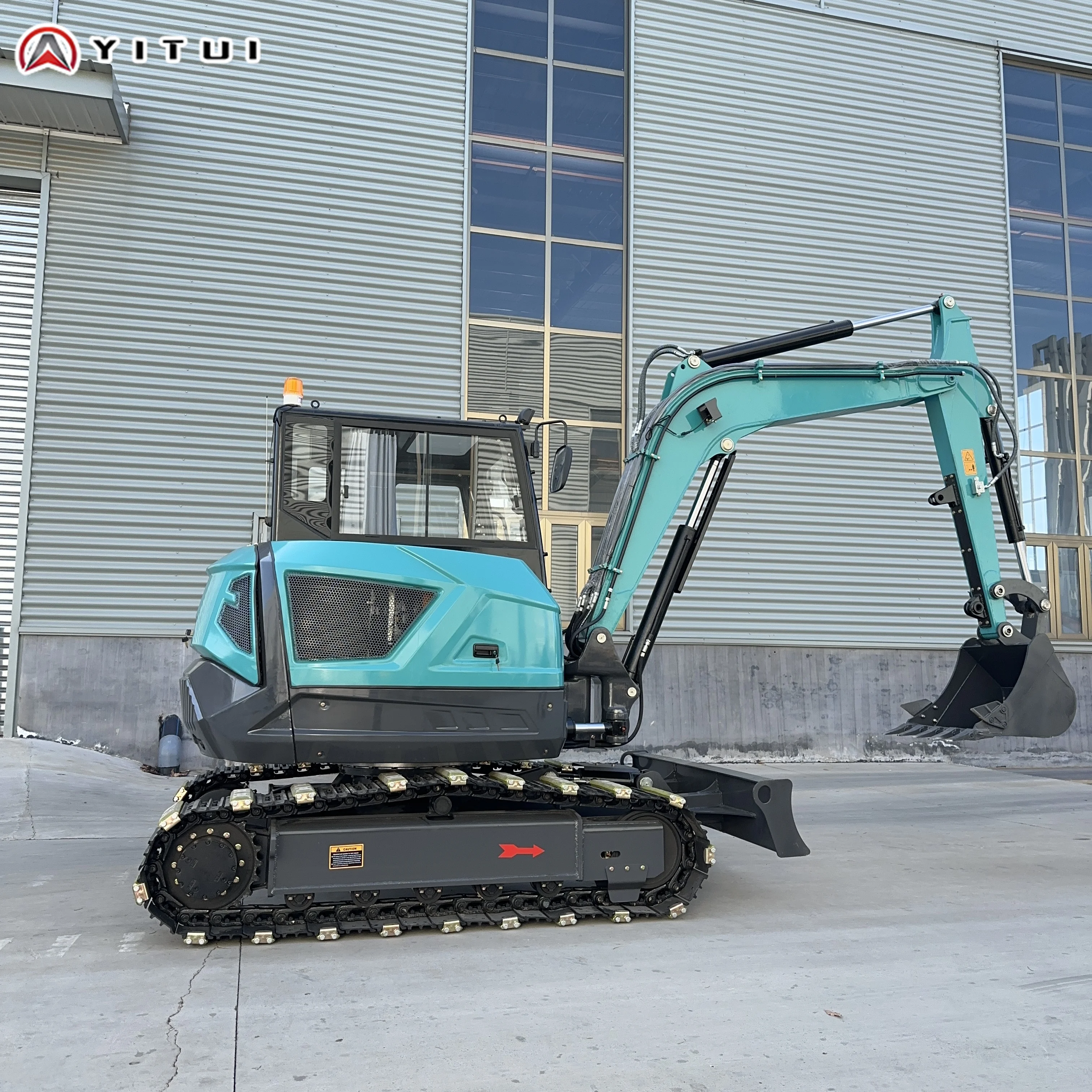 3.5 Ton 6 Ton Mini Excavator Factory Big Arm Side Swing Kubota Engine Multifunction Mini Excavator Customized