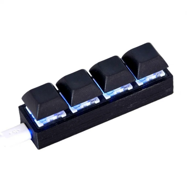 Z 4Keys Mini Mechanical Keyboard Programming Macro Keypad Keyboards Gaming P9S9