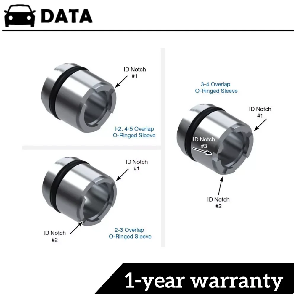

3PCS Brand-New 722.6 68942-05K Overlap Control Valve Sleeve Kit Fit For Mercedes Benz Brand New 1998-2014 78741DK S78741DK