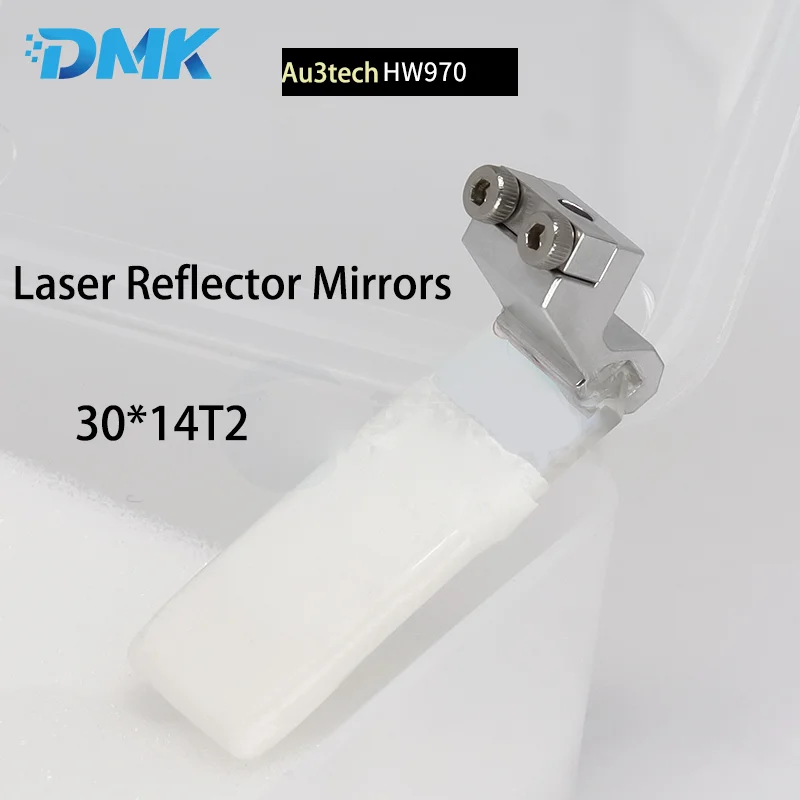 Au3tech Laser Reflective Mirrors Lens With Holder 30*14T2 For Au3tech Laser Welding Cutting Cleaning Head