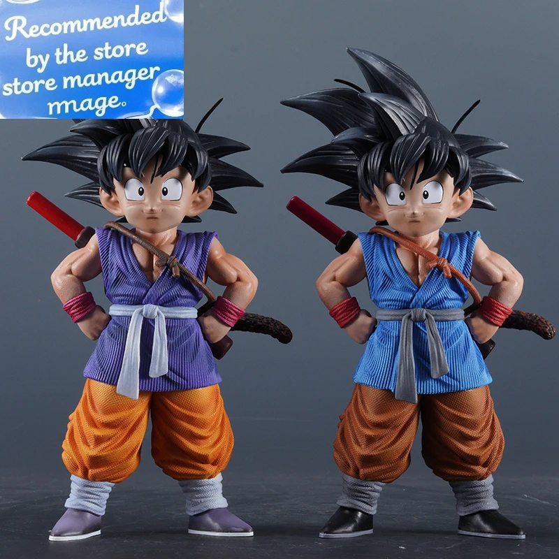 

19cm Anime Dragon Ball Z Figure Gk Son Goku Figure Pvc Model Cartoon Statue Collectible Decoration Children Holiday Toys Gifts