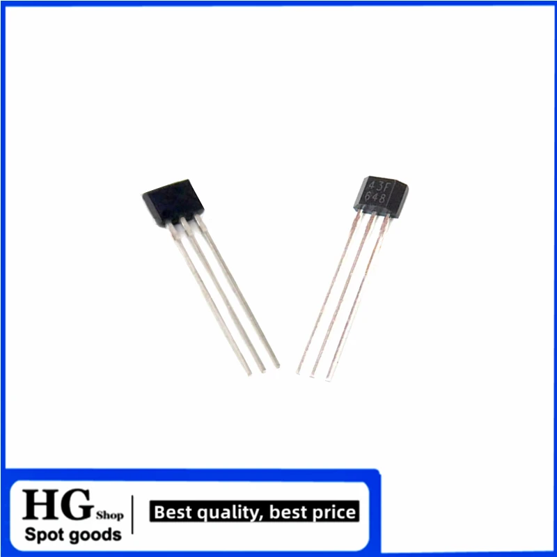 100PCS/Lot 43F Holzer element switch SS43F sensor SS443F DH43F YS43F TO-92 For electric tricycle special purpose vehicle