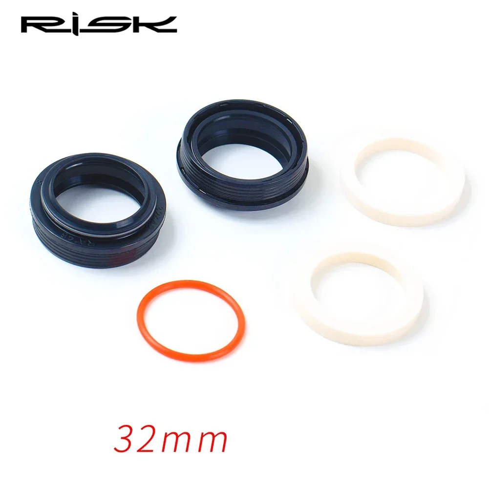 

Tool Front Fork Dust Seal Road Bike Rubber+Foam Black MTB Bike 30/32/35/36mm 4 Sizes 5pcs/set Bicycle 2021 New