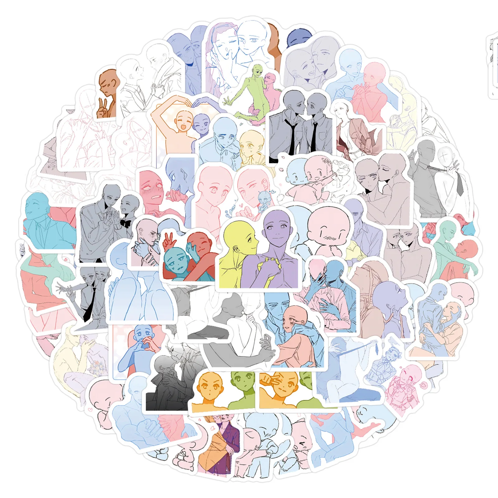 100Pcs Cartoon Coup… - image