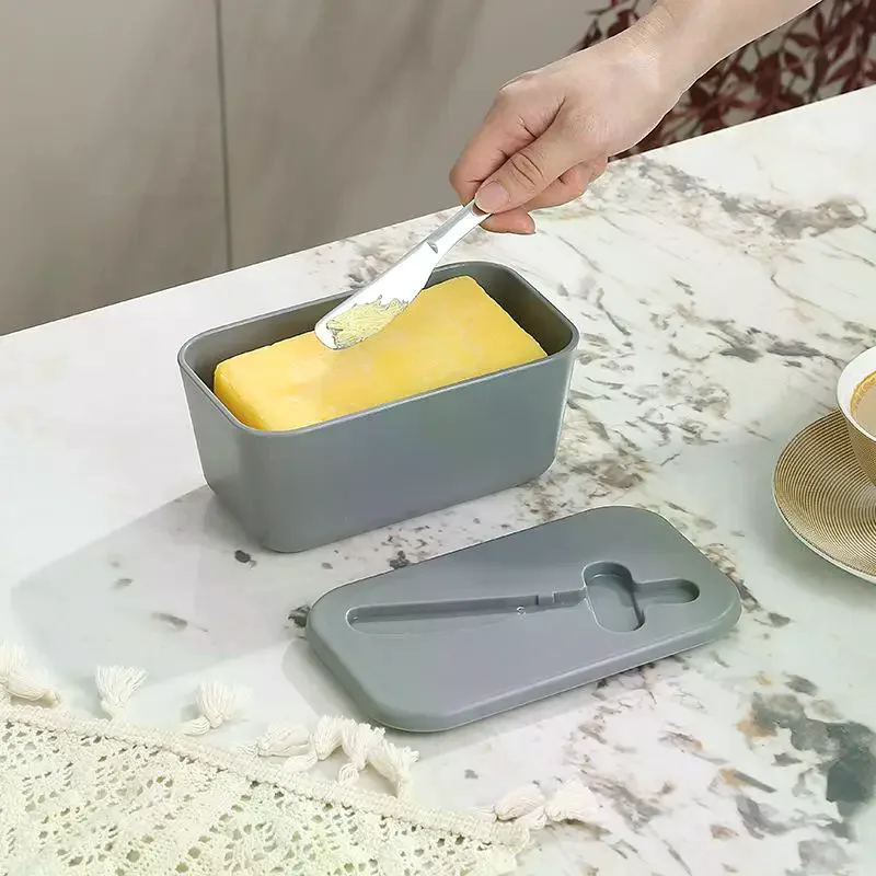 Sealed Butter Storage Box with Premium Butter Knife Keeps Butter Fresh Longer Kitchen Accessory for Home Cooks Bakers