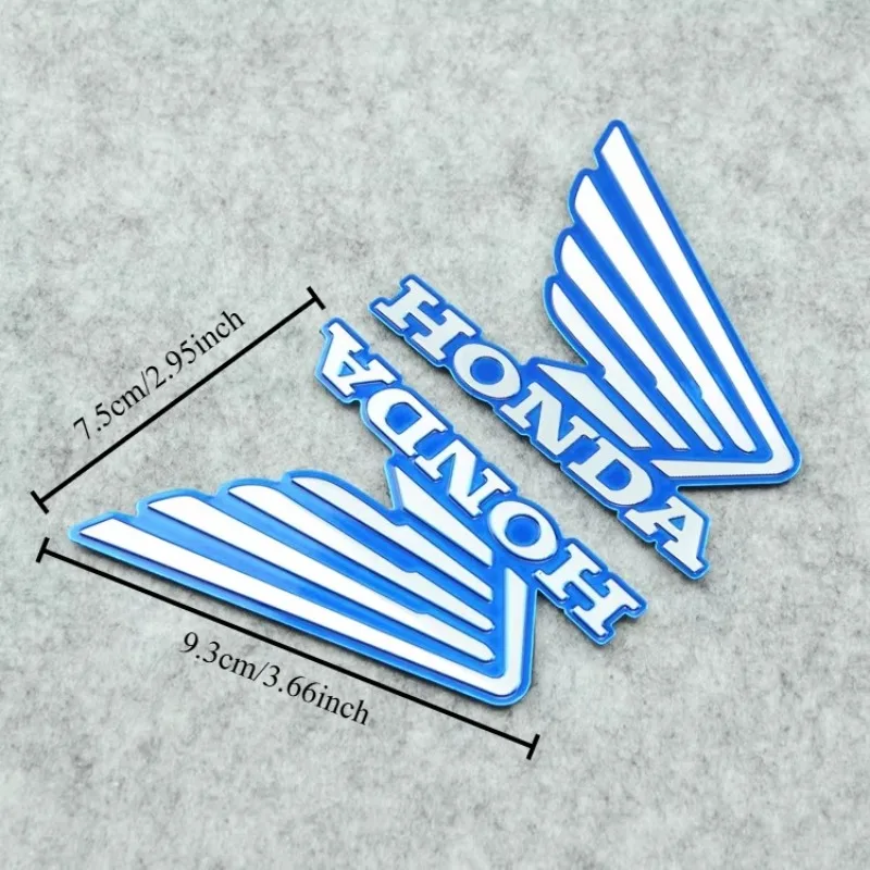 

Honda Motorcycle Sticker 3D Three-dimensional Round Label Fuel Tank Sticker Logo Is Suitable for CBR600RR/CB400/CBR1000