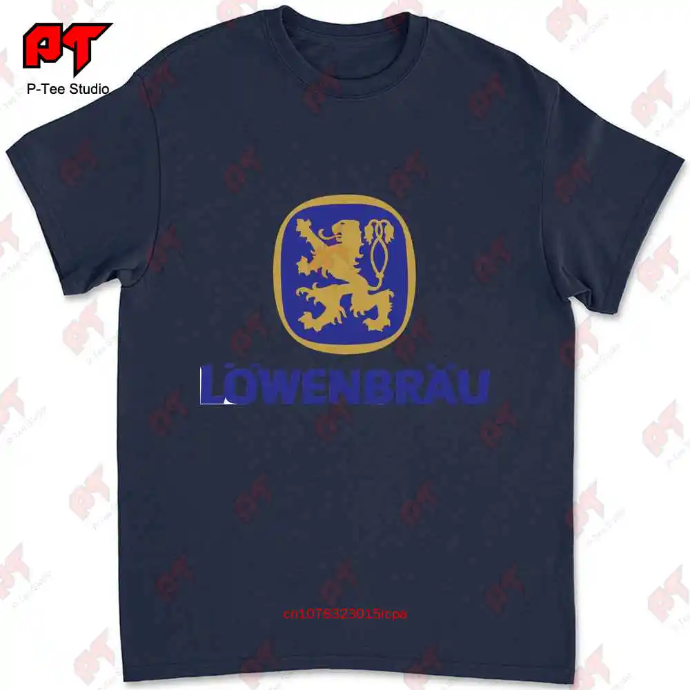 Lowenbrau Beer German Bar T-shirt P7EB