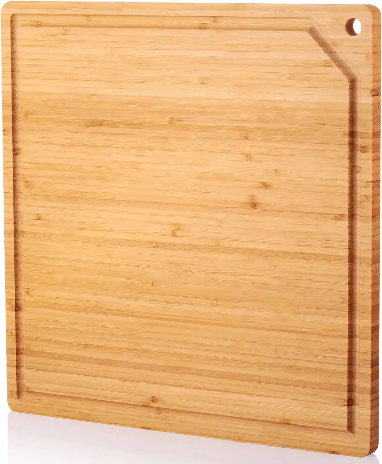 

Large Stove Cutting Board 20" x 20" Burner Cover Square Rv Chopping Board with Hole Grooved for Oven Apartment Kitchen(B
