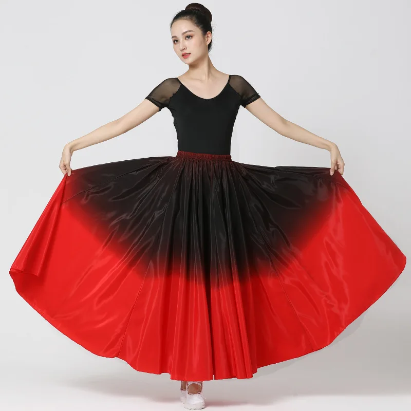 Spain Flamenco Dance Performer Dresses for Women Stage Performance Dancing Skirts Female Modern Classical Dance Big Swing Skirt