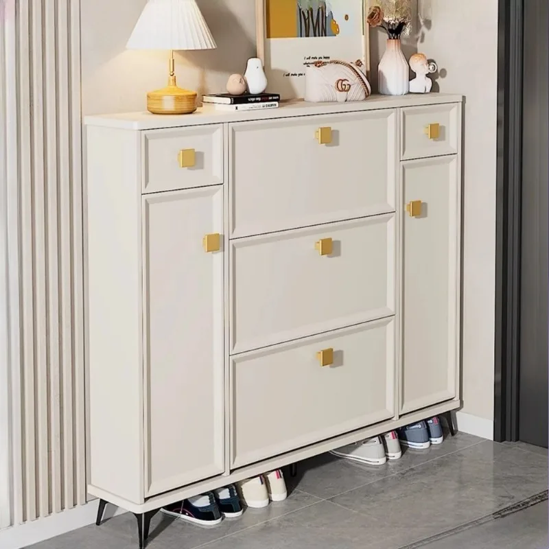 

Modern Living Room Hotel Shoe Rack Design Hallway Organizer Entrance Hall Shoe Cabinets Storage Space Saving Side Home Furniture