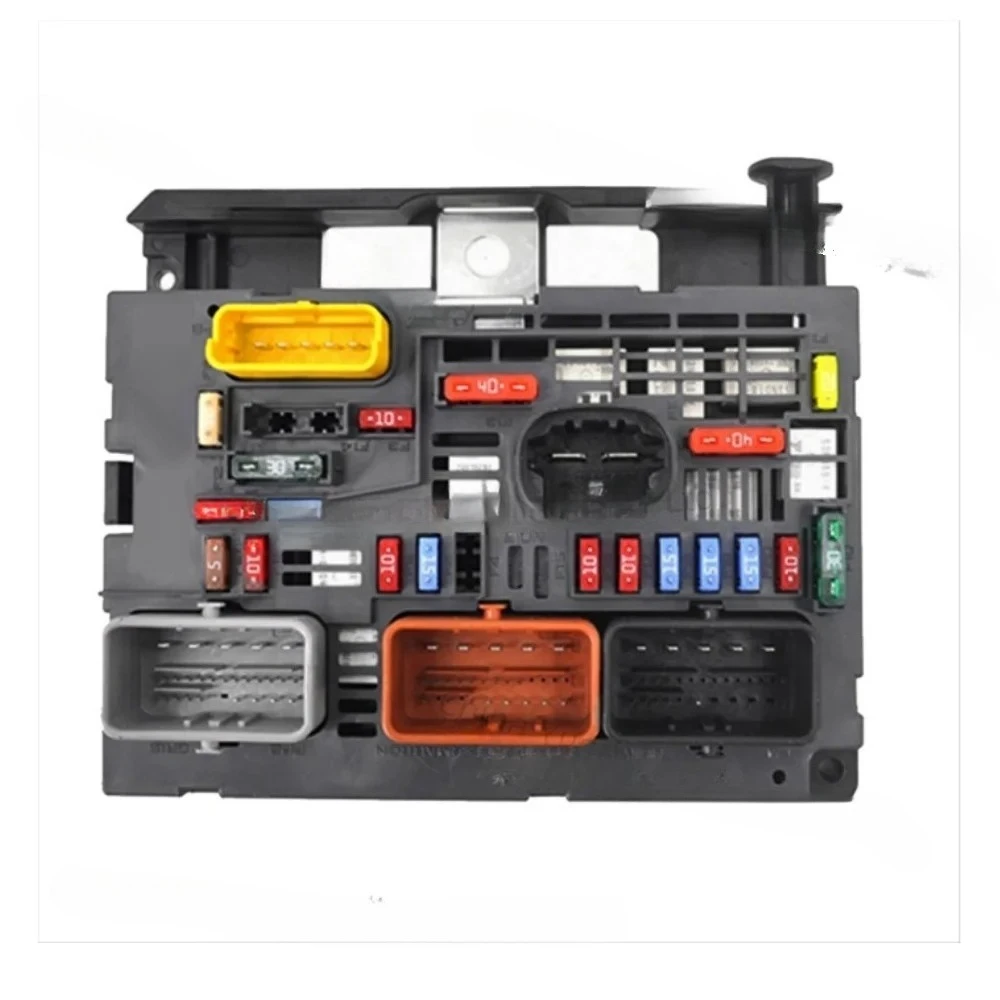 9807028780 9666700480 9664706280 R03 R04 R05 BSM Bonnet Fuse Box For Peugeot 307 308 607 807 Partner Expert Mk3 Citroen C4