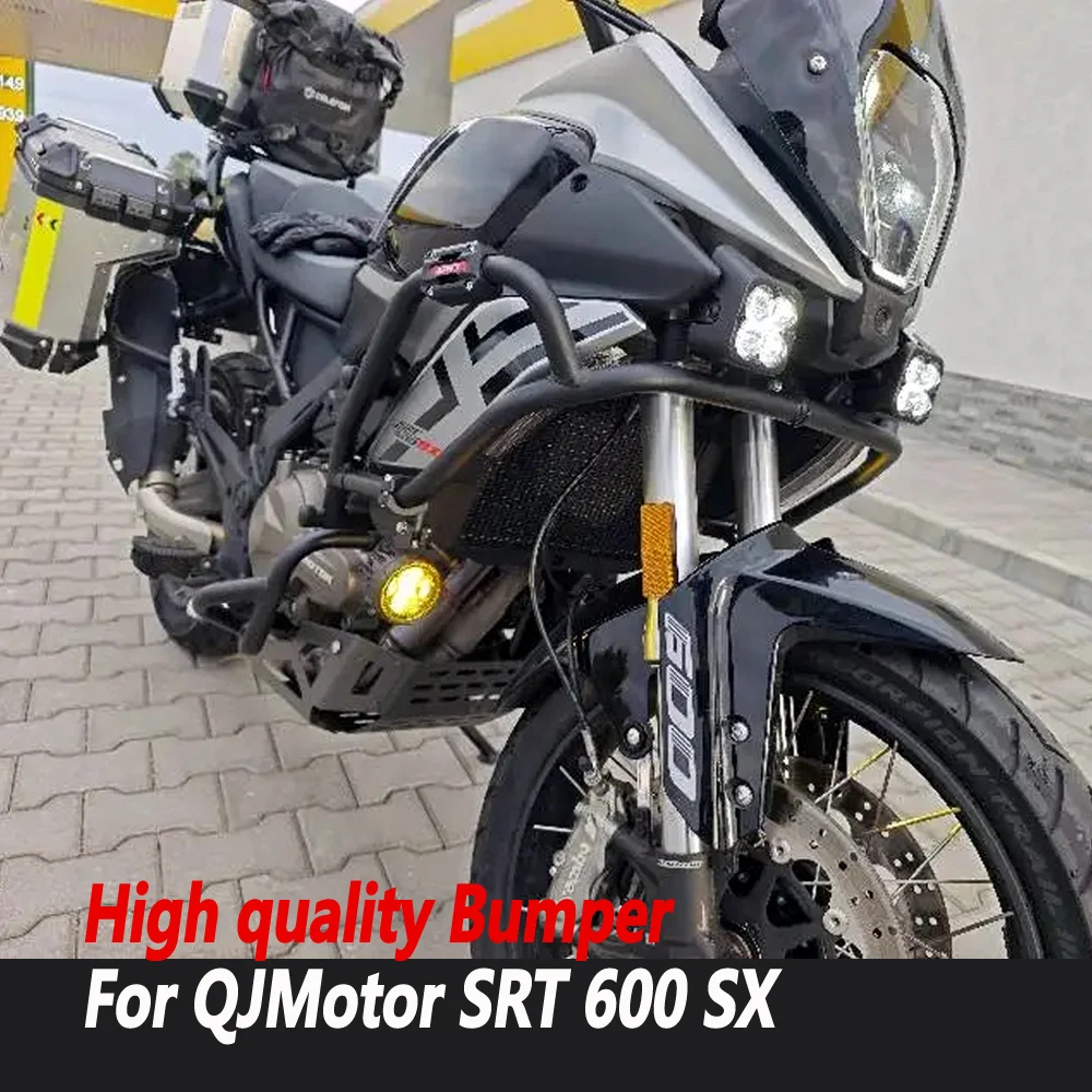 High quality bumper for 2025-2026 QJMotor SRT600SX SRT 600 SX bumper with upper and lower bumpers and body anti fall bars