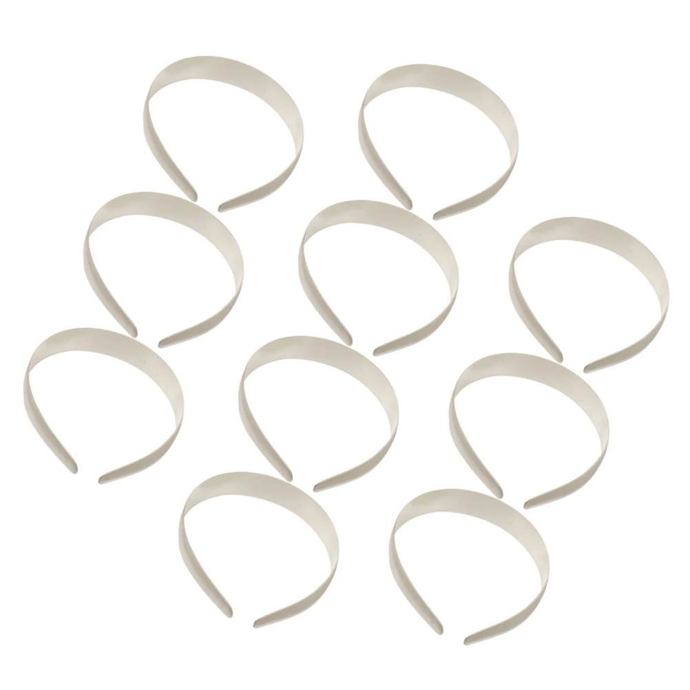 

10 Pcs Girls Hairband Accessories for Black Headband Plastic Skin Care Beige Miss