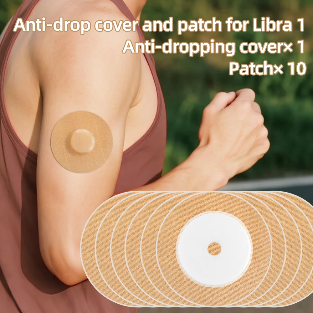 

Freestyle Libre Sensor Medical Grade Waterproof Protector for Safe Patch Changing and Aidex Fixed sticker Extra Protection