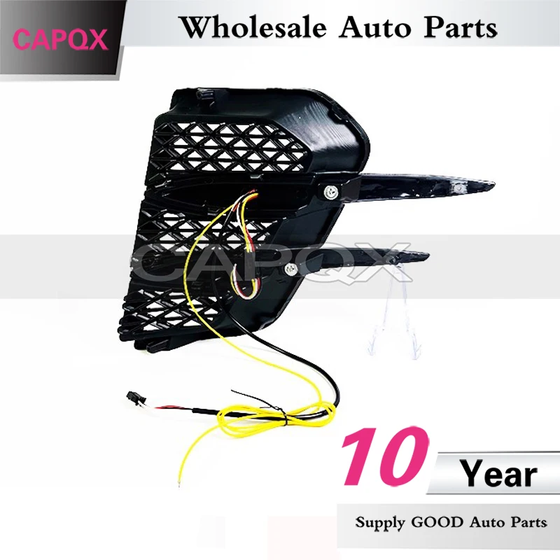 CAPQX 1pair LED Daytime Running Light For Chery EXEED LX 2022-2023 DRL Day Light Turn Signal Light Foglamp Fog lamp