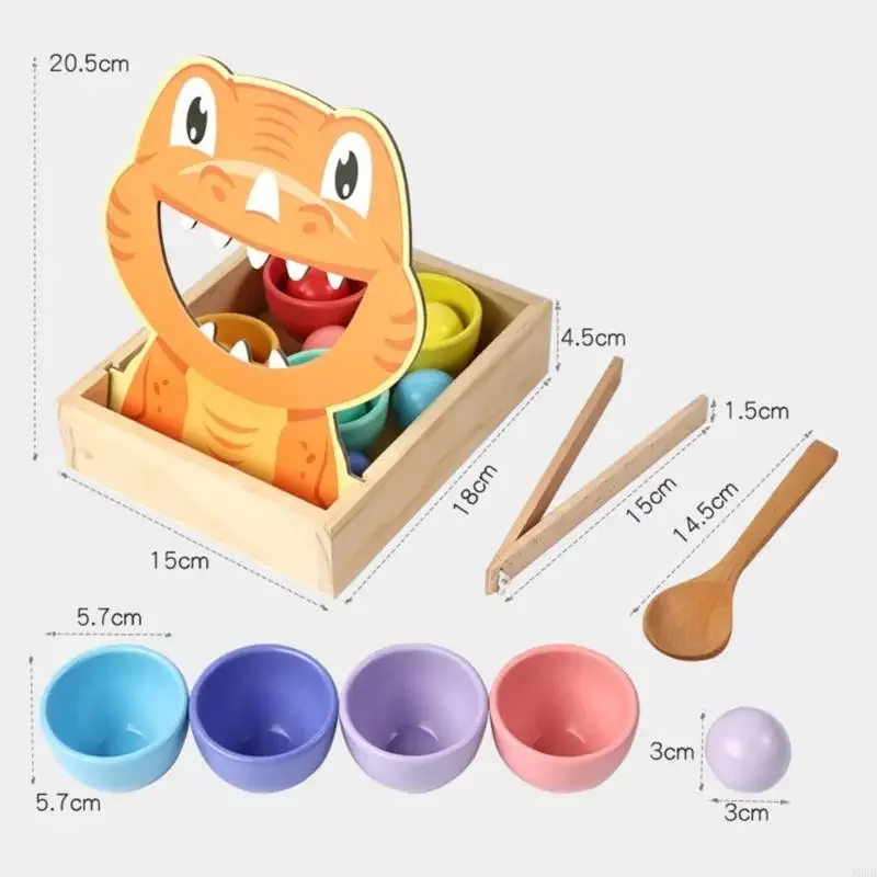 Interactive การจับคู่สีของเล่นเพื่อการศึกษาเด็กพัฒนาการประสานมือและตา Fine Motor Skill กิจกรรมการออกกำลังกาย 15UB