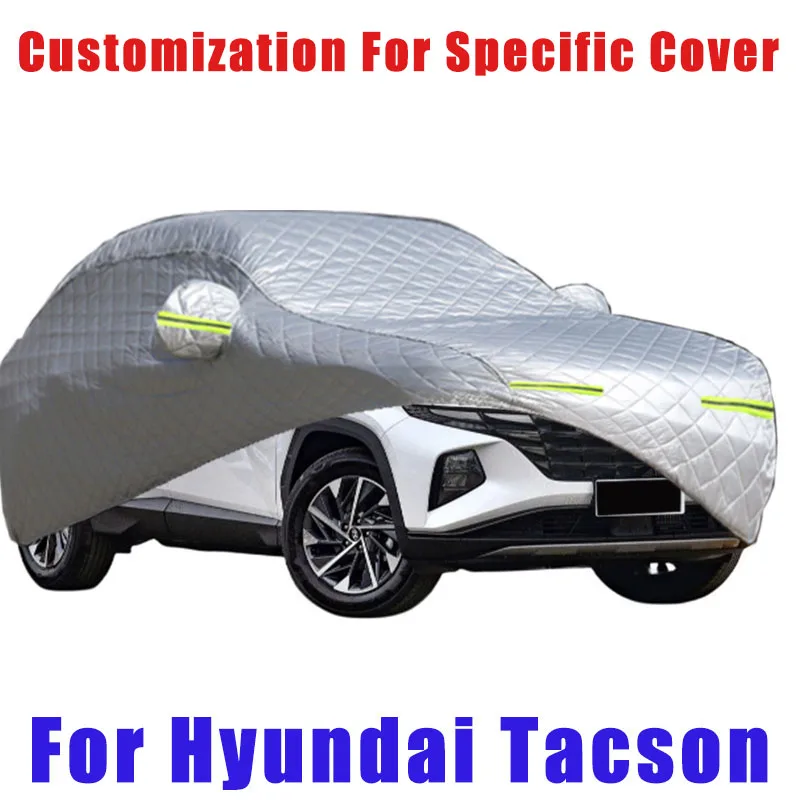 For Hyundai Tacson Hail prevention cover auto rain protection, scratch protection, paint peeling protection, car Snow prevention