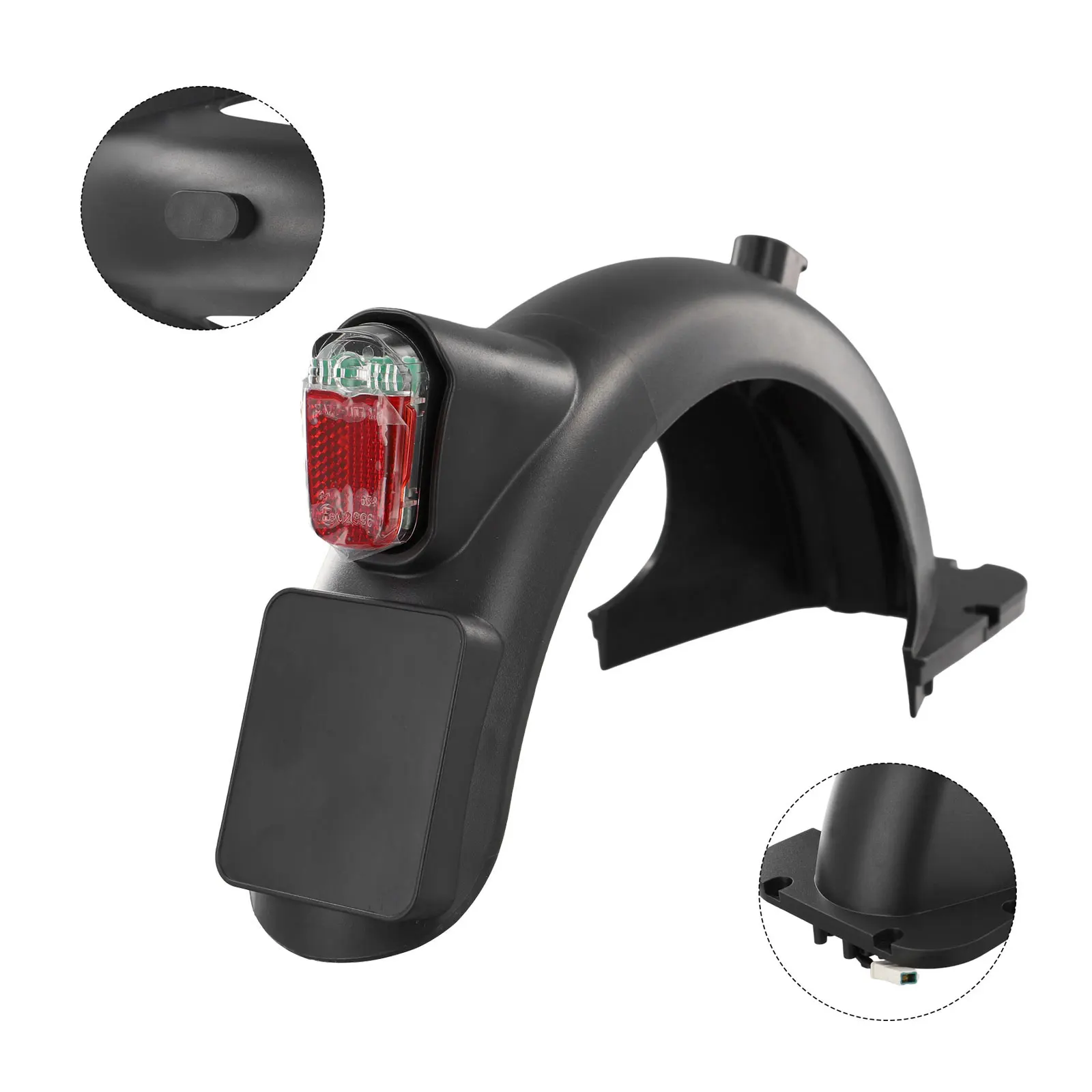 Kit d'invite de feu arrière pour Ninebot Max G30, garde-boue arrière, sécurité Ride and Boost, assurer un nettoyage