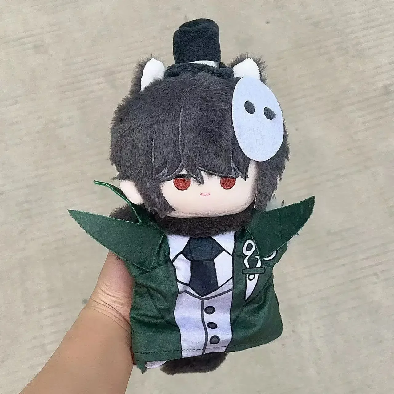 Anime Game Identity Ⅴ Jack Martha Behamfil Freddy Riley Margaretha Zelle 25cm Hand Puppets Plush Cotton Doll Figures Toy Gift