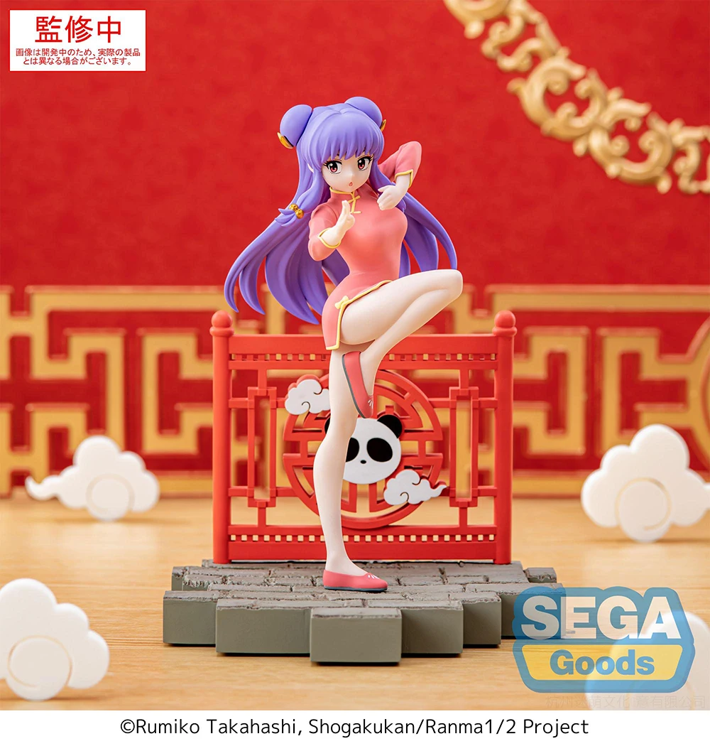 Tersedia Asli Sega Luminasta Ranma 1/2 2024 Sampo Megurine Luka Koleksi Dekorasi Meja Mainan Model Figur Animasi