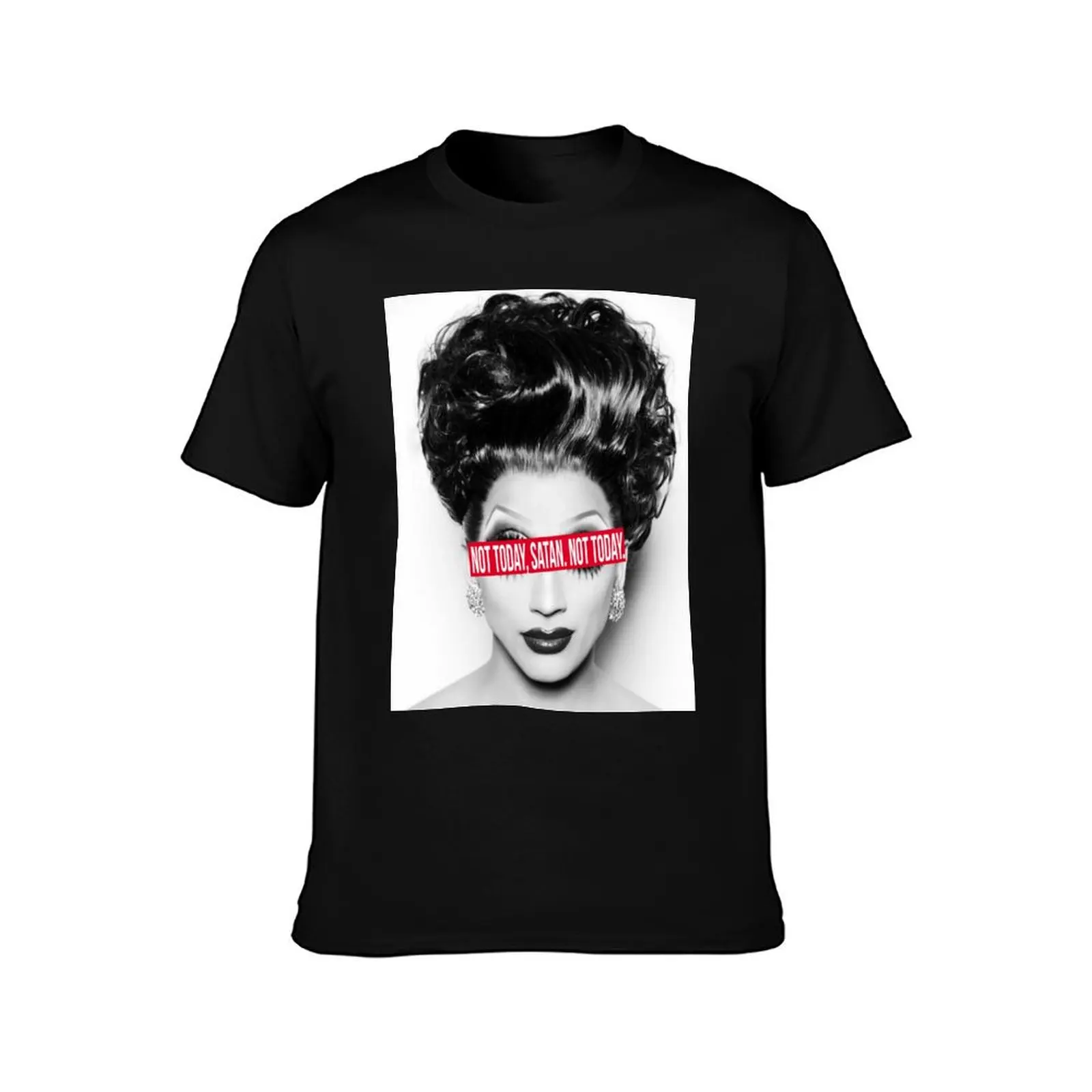 Not today, Satan. Not today. T-Shirt Labor Work Casual T-Shirt