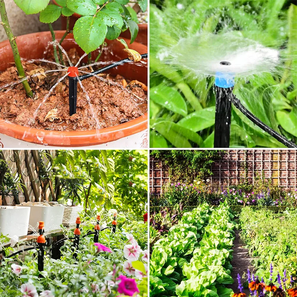 

98 43FT Automatic Watering System Designed for Gardens Lawns and Greenhouses with Flexible Installation Options