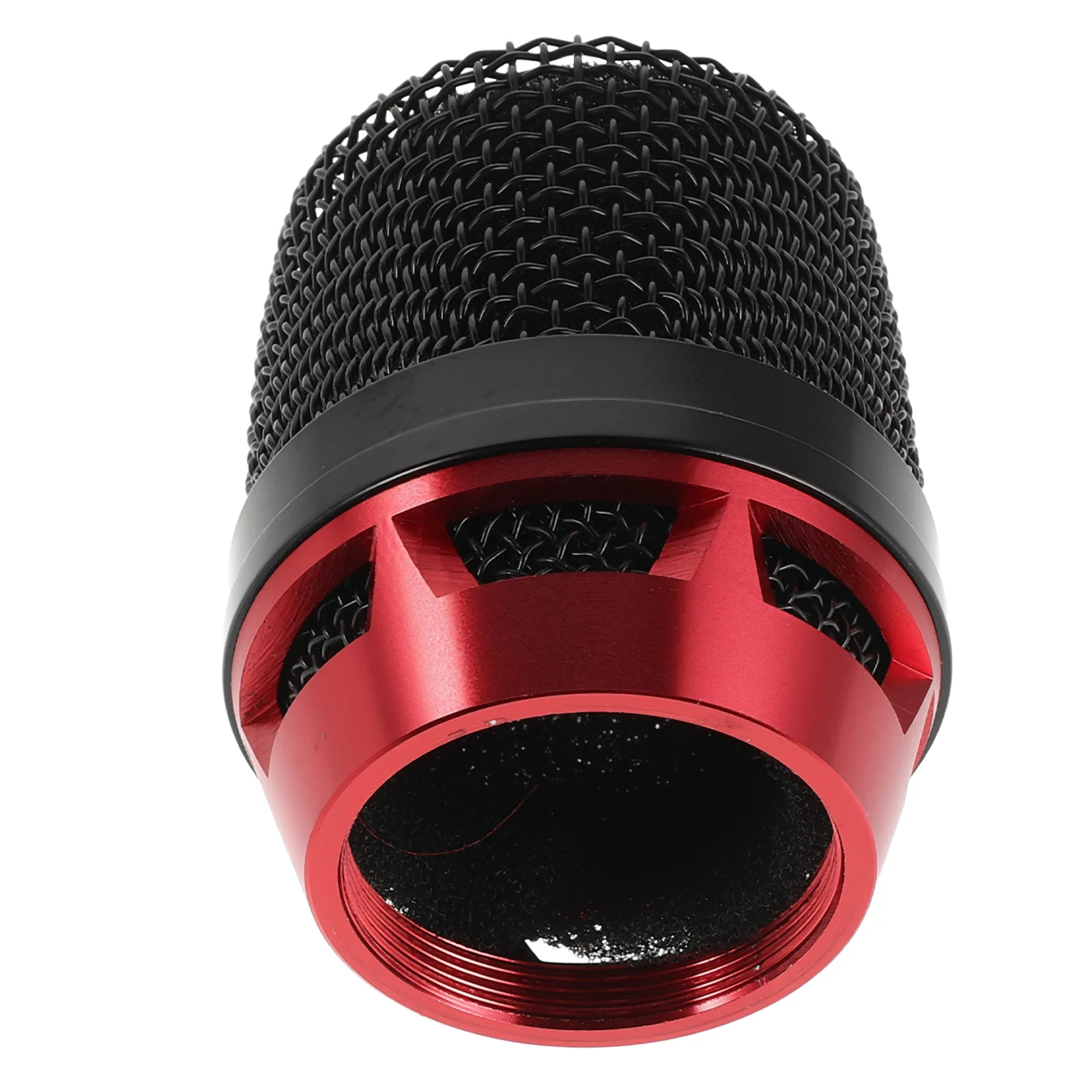 

Colorful Microphone Mesh Grille Metal Mic Head Replacement Noise Reduction Mic Grill Cover for Live Shows Studio Recording