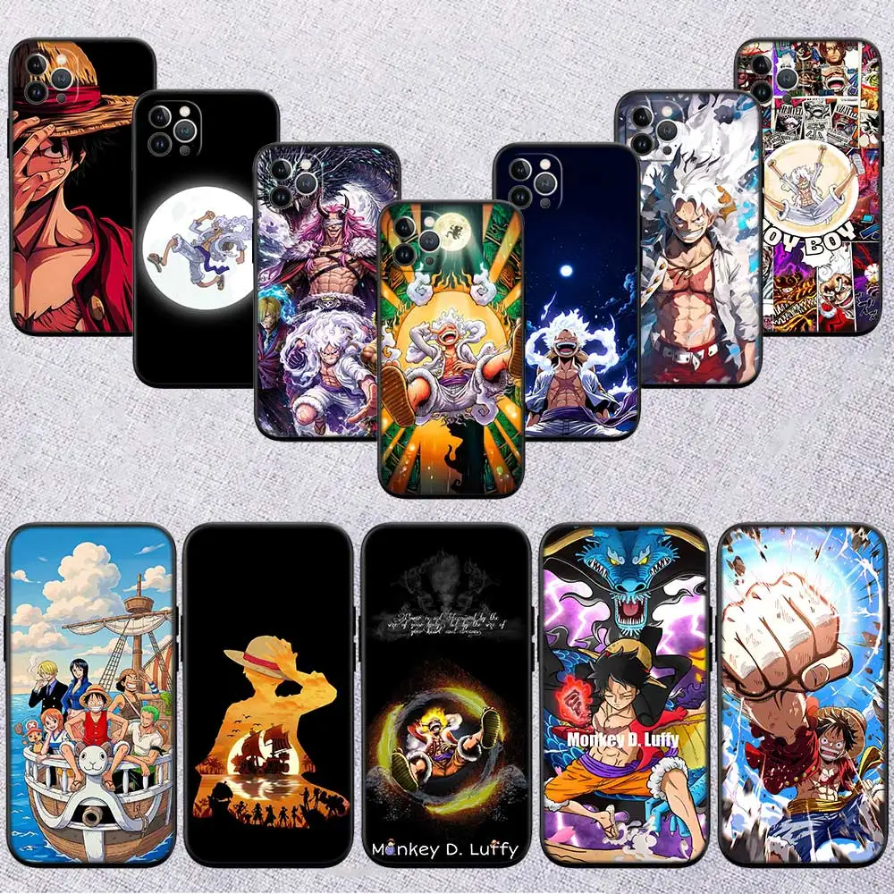 DI34 One Piece Luffy Shell Phone Case for Samsung Galaxy Note 10 20 S23 S24 S25 Ultra FE Plus Edge Lite A02S A35 A07 A17
