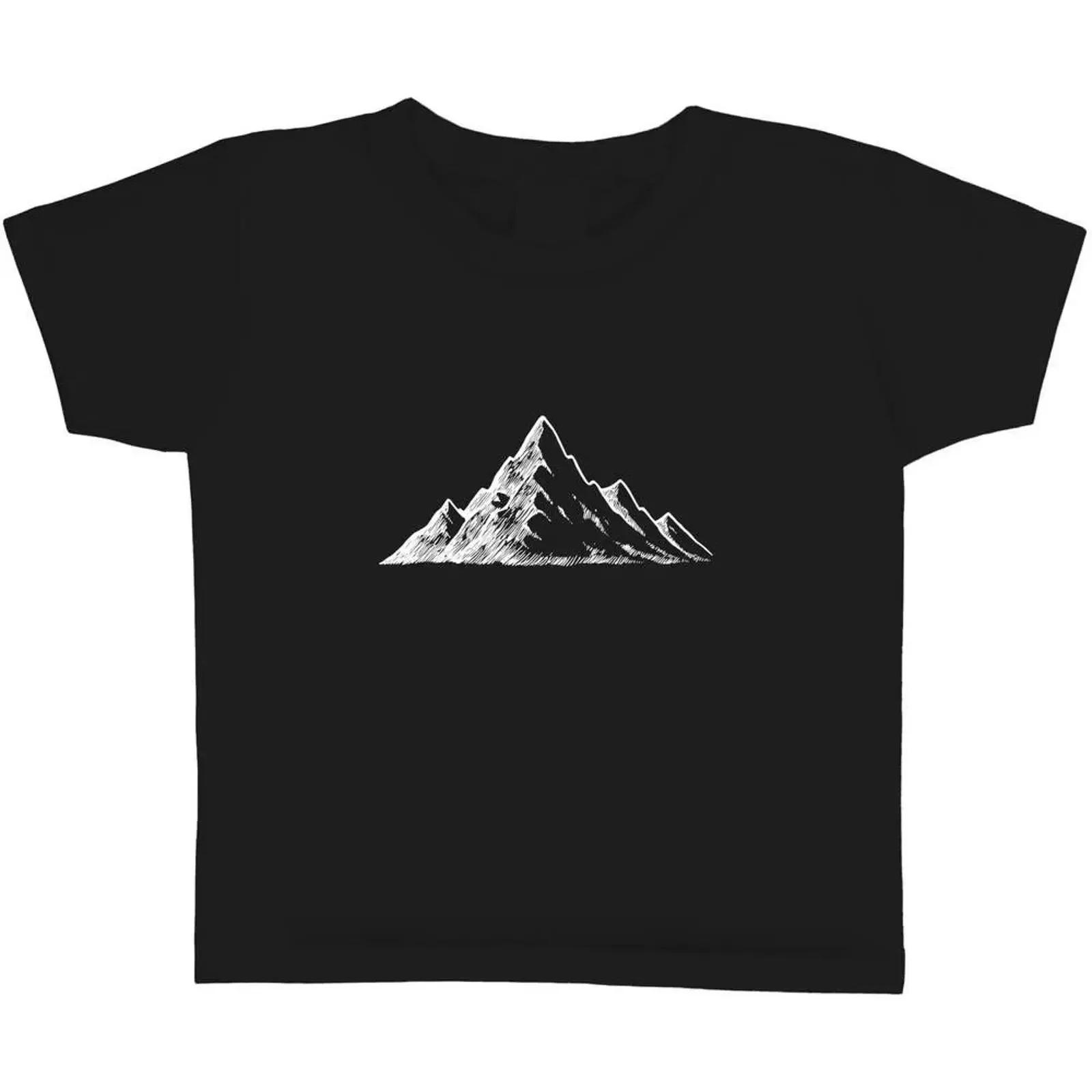 quot Mountain Ranges Kinder Baumwoll T Shirt TS058618 vintage Washed Stylish Top For Everyday Wear Casual Breathable homme
