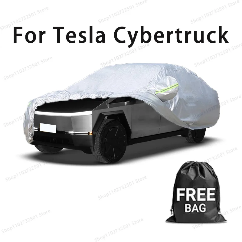 

Car cover For Tesla Cybertruck Full cover Waterproof sun protection cover Scratch resistant cars accessories