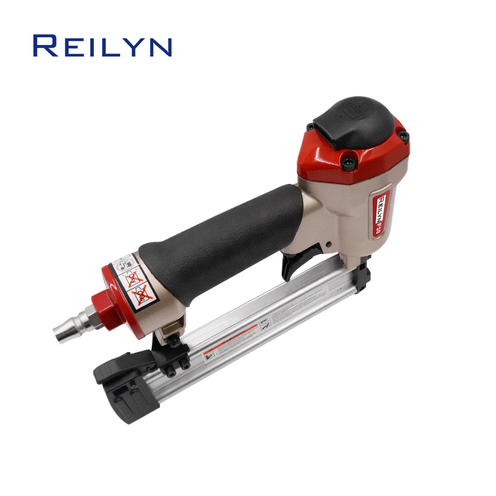 Reilyn F30 Pneumatic Stapler Nail 18ga 30mm Decorative Furniture Construction Upholstery For Woodworking Air Brad Nailer Tools