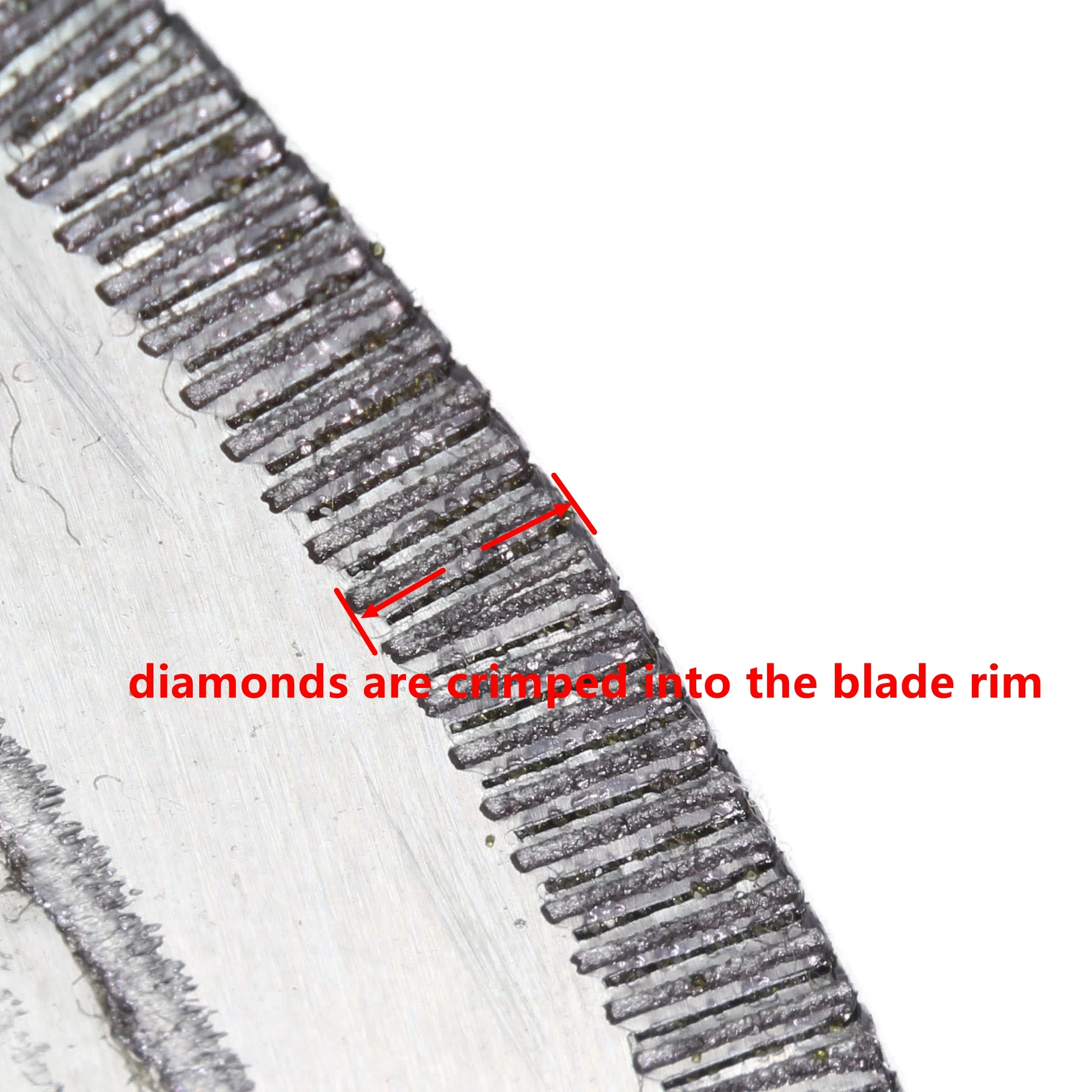 6-inch 150mm Notched Rim Diamond Lapidary Saw Blade Cutting Disc 5/8" 16mm Arbor for Stone Jade With Bushing 1/2"