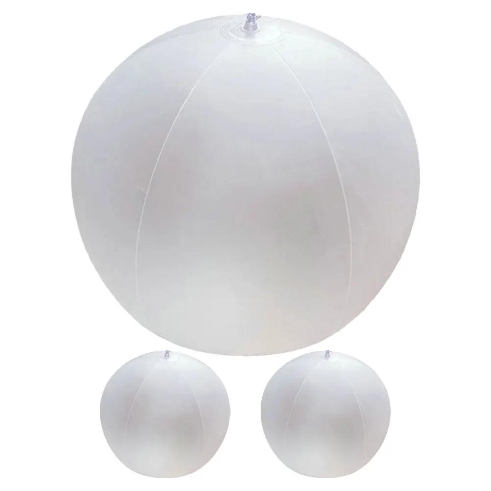 3 قطعة كرات الشاطئ نفخ بولي كلوريد الفينيل متجمد تصميم فريد من نوعه الصيف تجمع زينة حفل زفاف تفجير حلية #3