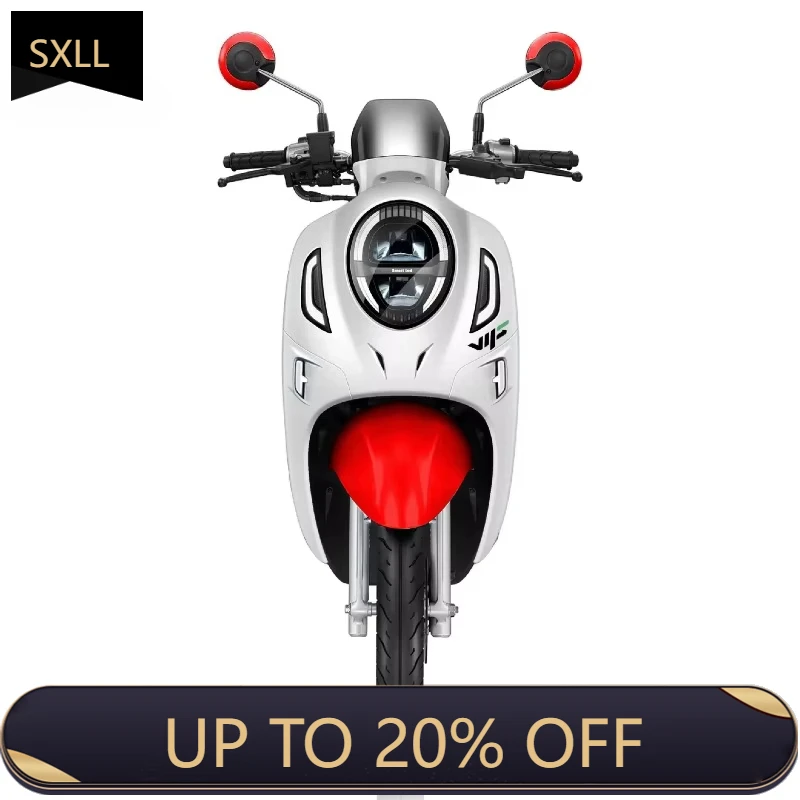 

SXLL 72V 2000W Moto Electrica Moped 60km/h Streetbike E Scooter with Brushless Motor 60V Cruiser Electric Motorcycle