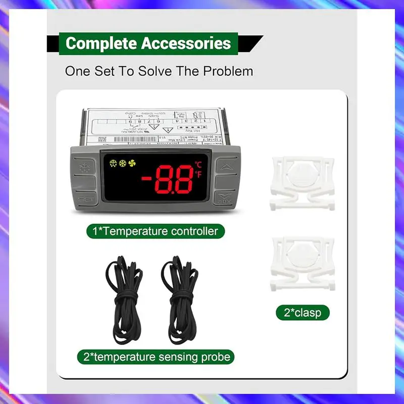 

A24U для регулятора температуры Dixell XR02CX-4N1F1, замена регулятора температуры Dixell, подходящего для холодильников/морозильной камеры