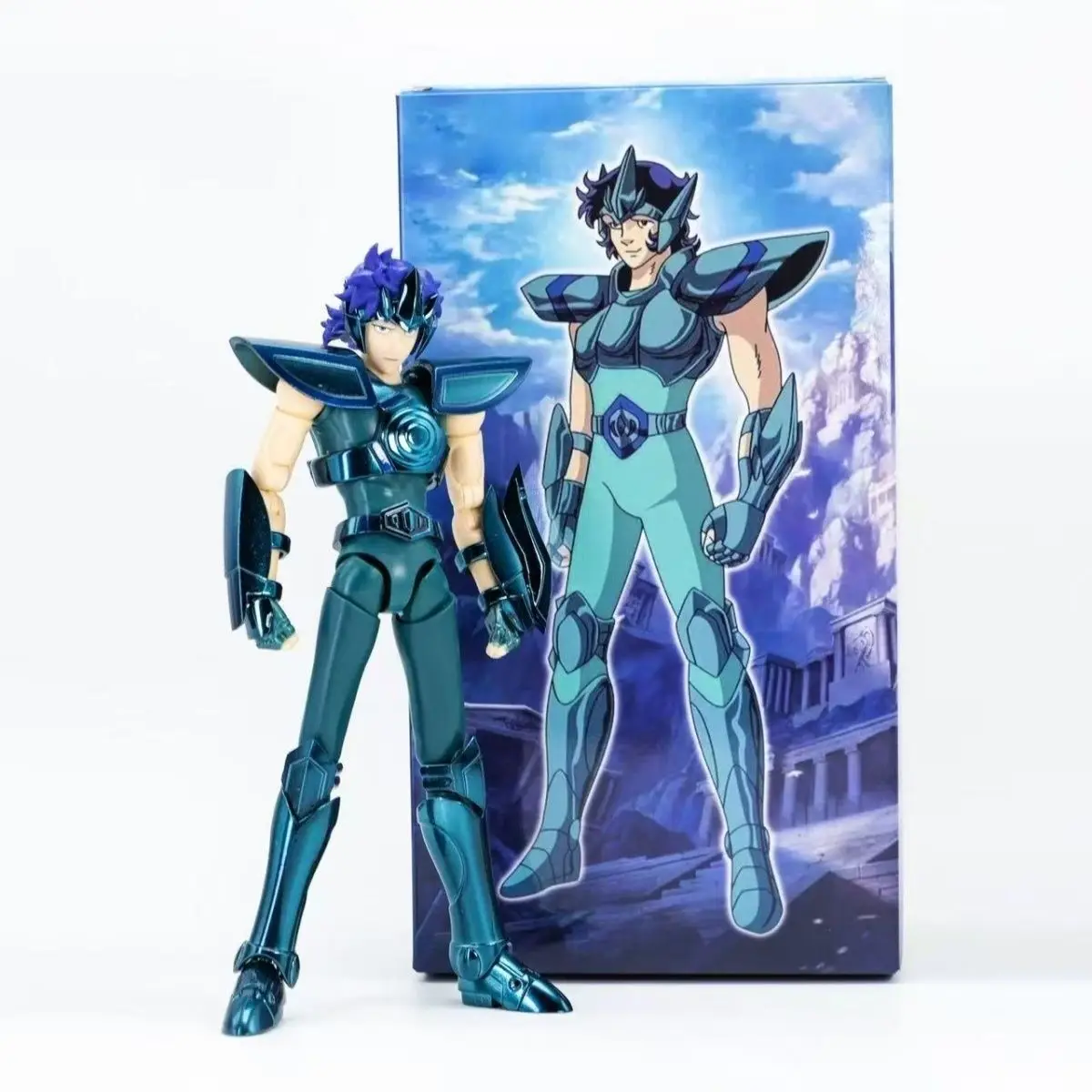 [Em estoque] CSModel Saint Seiya Mito Pano EX LC Lobo Lupus Junkers Figura de ação Cavaleiros do Zodíaco Perdido Lona Bronze CS Modelo