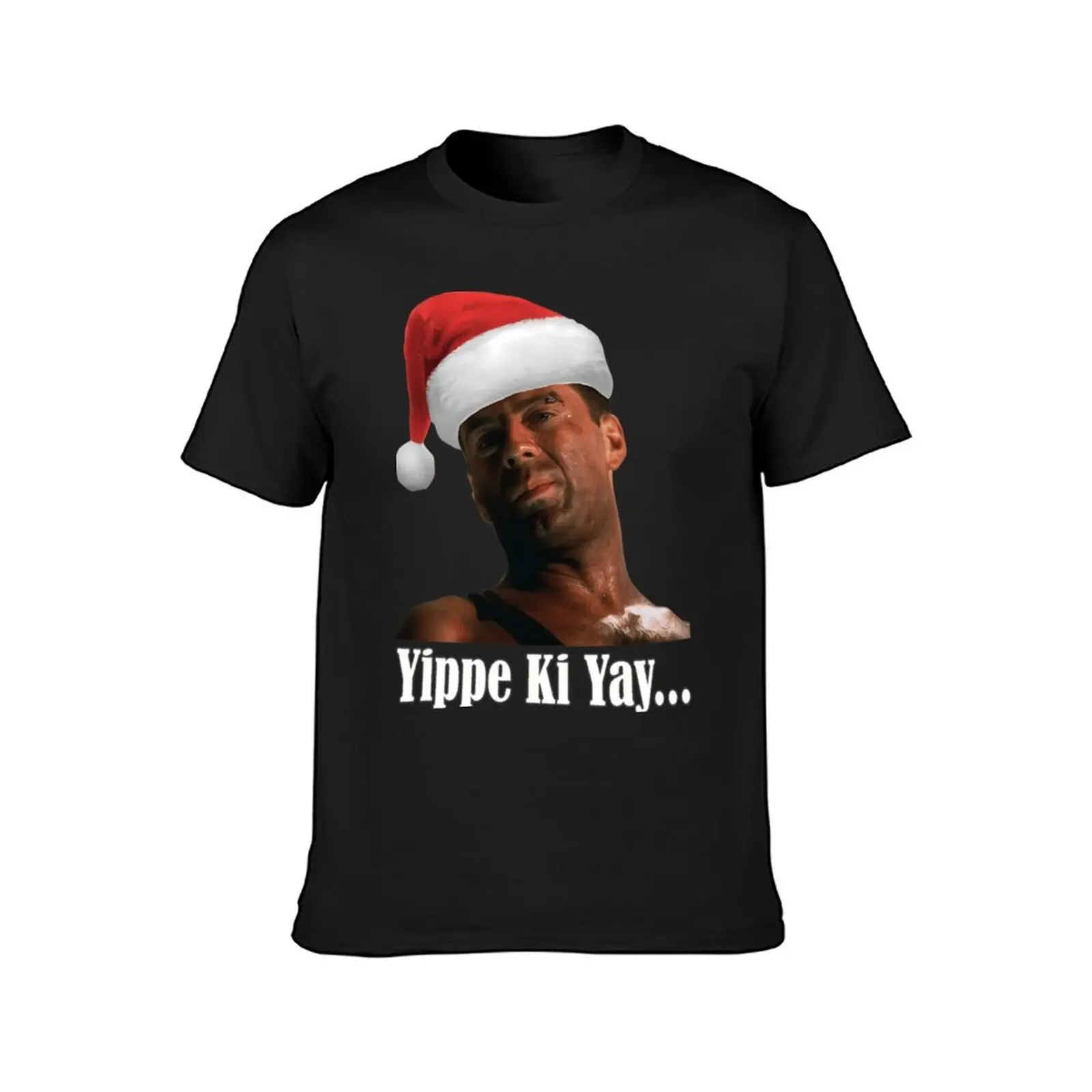 Santa Hat Yippe T-Shirt anime kawaii clothes plus size tops plain mens graphic t-shirts hip hop