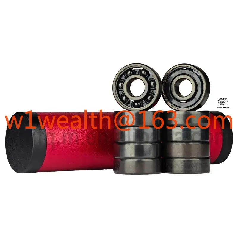 2025 Fengquan aluminum bearing tube box tin sliding plate bearing 608 627 inline four corner ceramic bearing